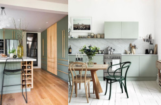 Kuchyňa v odtieňoch zelenej - stavte aj vy na tento trend a vneste do svojich priestorov pokoj a eleganciu