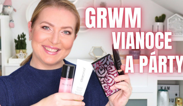 GRWM na vianočné sviatky: Inšpirácia na líčenie a tipy na obľúbené produkty Mary Kay