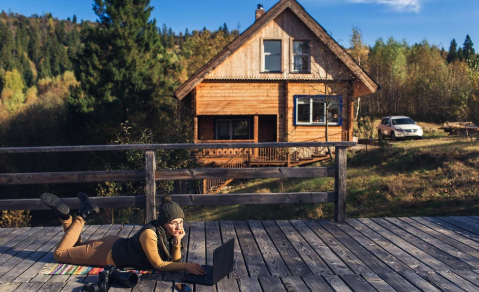 Airbnb na dedine
