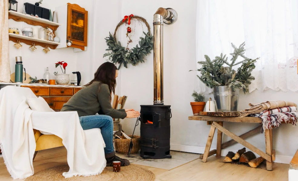 údržba chalupy v zime