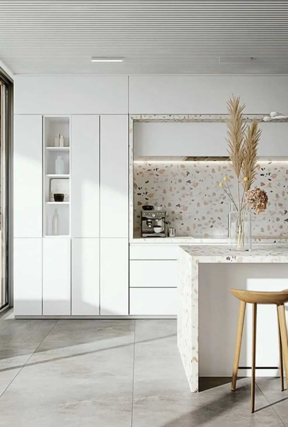 ako udržať bielu kuchyňu čistú