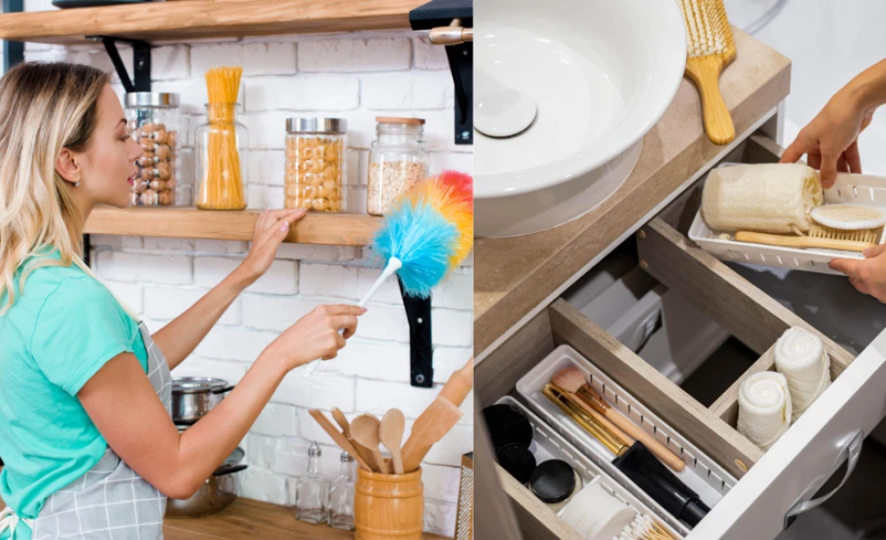 organizácia domácnosti zima