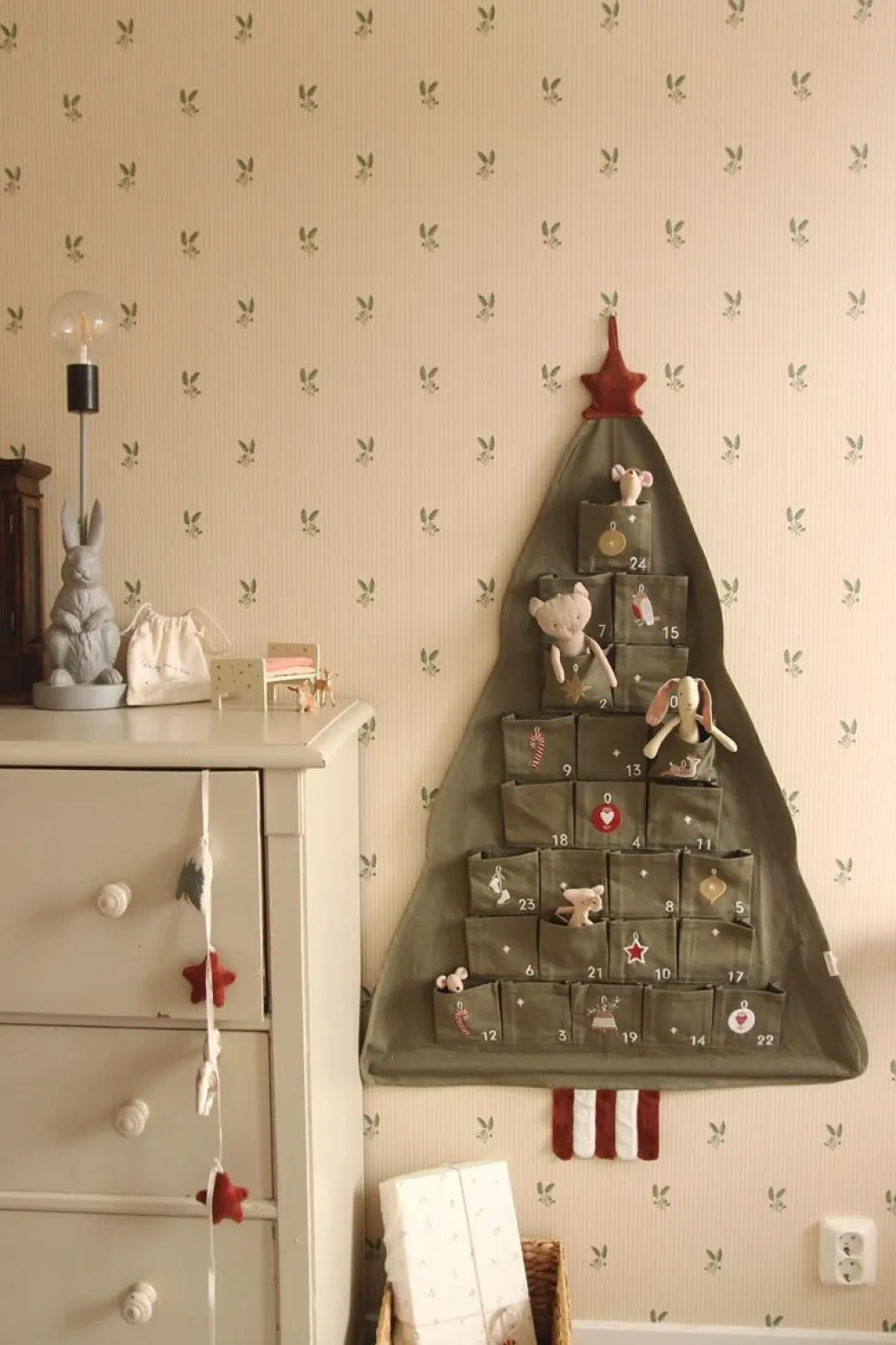 ako vyrobiť adventný kalendár doma