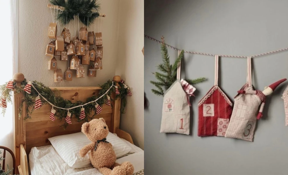 diy adventný kalendár