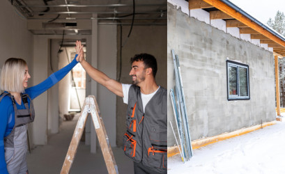 Rekonštrukcia domu v zime: Ako zvládnuť stavebné práce v chladných mesiacoch