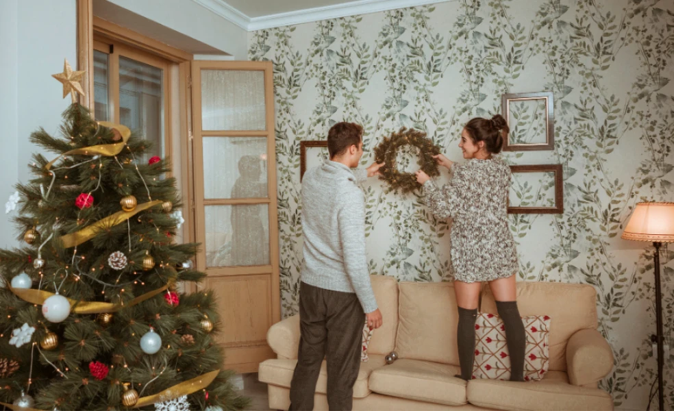 ako zútulniť novostavbu na Vianoce