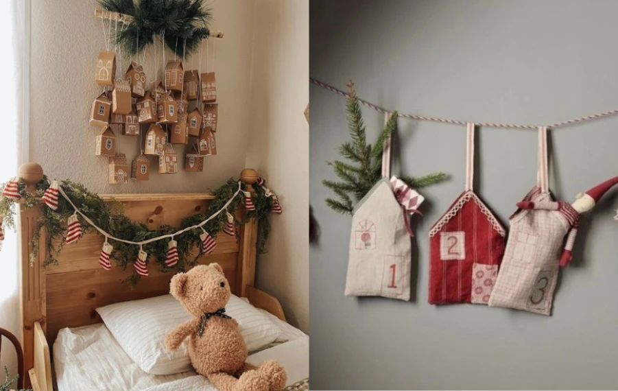 diy adventný kalendár