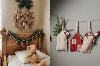 DIY adventný kalendár z prírodných materiálov – bez plastu, s láskou