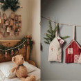 DIY adventný kalendár z prírodných materiálov – bez plastu, s láskou