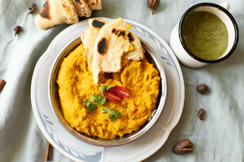 Pečená tekvicová nátierka so zázvorom