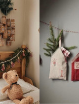 DIY adventný kalendár z prírodných materiálov – bez plastu, s láskou