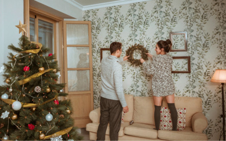 ako zútulniť novostavbu na Vianoce