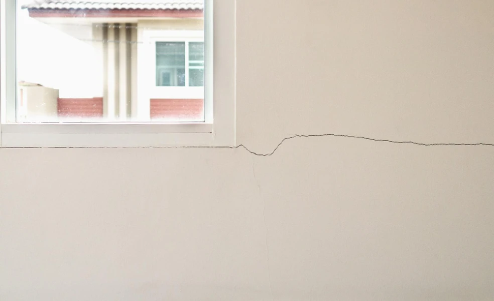 praskliny na stenách