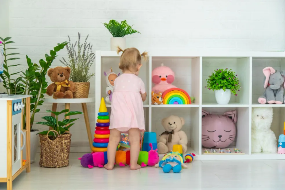 rastliny v destskej izbe