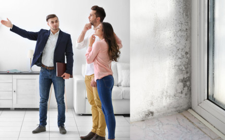 zimná obhliadka domu vlhkosť