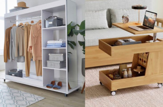 Stolíky či skrinky na kolieskach: Riešenie, ktoré prinesie dizajn a flexibilitu do vášho domova