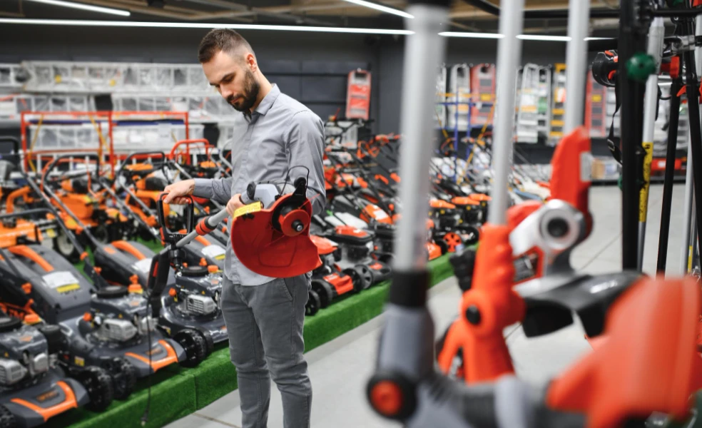 chyby pri výbere kosačky