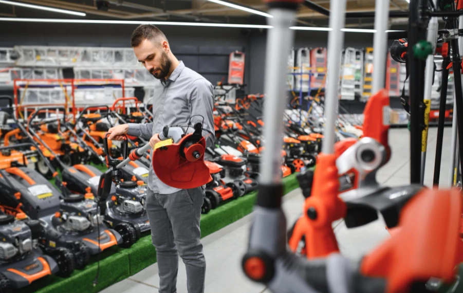 chyby pri výbere kosačky