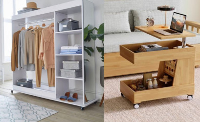 Stolíky či skrinky na kolieskach: Riešenie, ktoré prinesie dizajn a flexibilitu do vášho domova