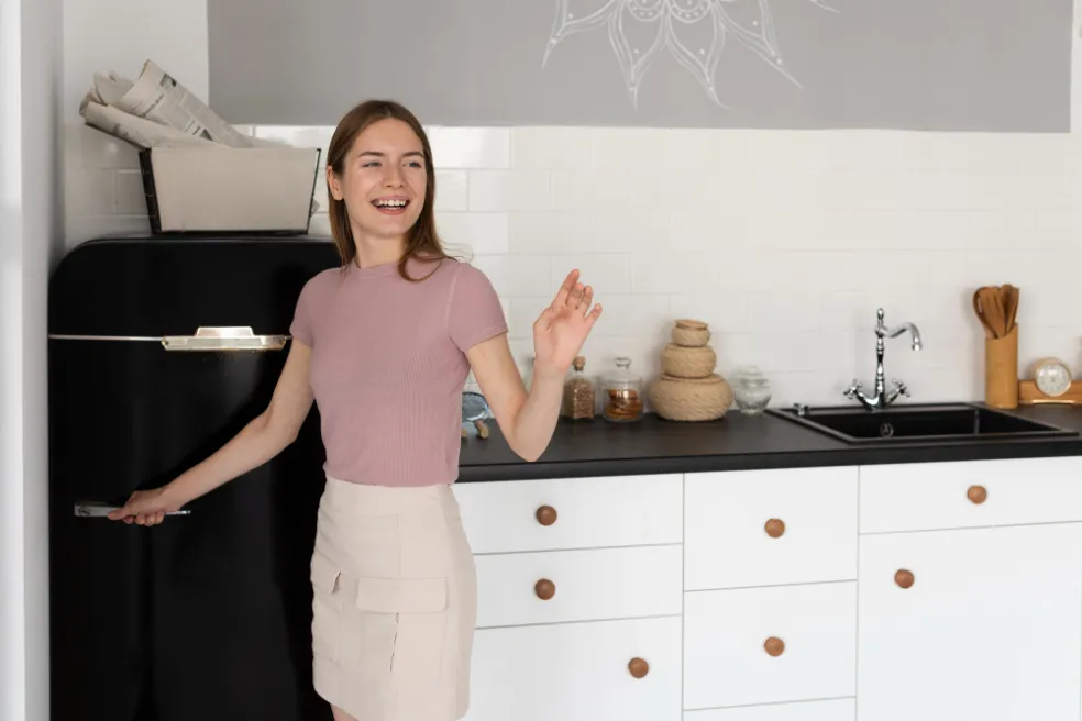 moderná kuchyňa organizácia