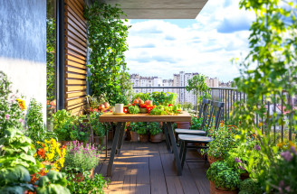 Jedlá záhrada v meste: Ako ju vytvoriť na balkóne, terase aj dvore