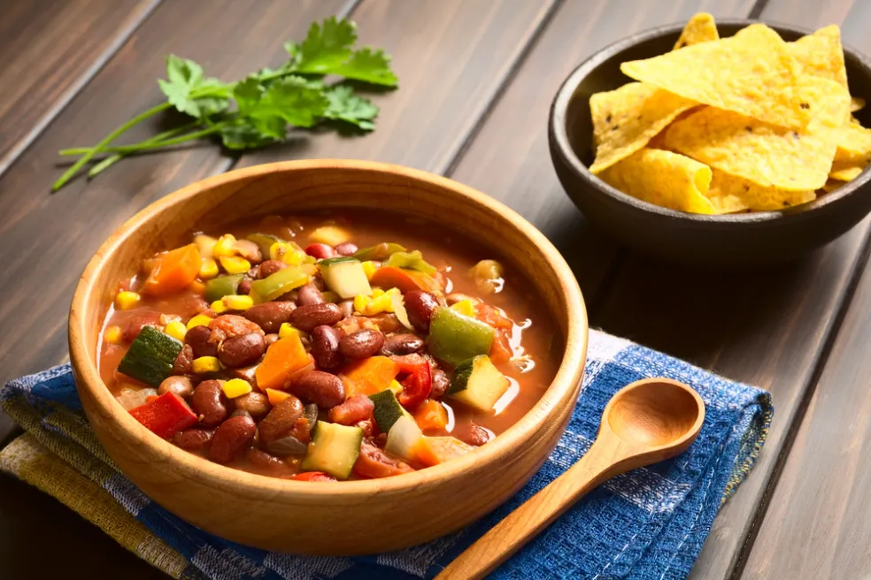 vegánske chili con carne